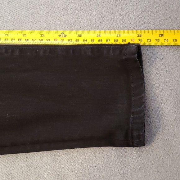 DUER High Rise Skinny Jeans Black Women's 32 - Picture 5 of 8